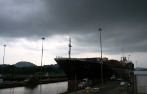 Rain clouds help keep the Panama Canal running as they refill the lakes that hold all the water use by the locks.